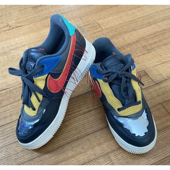 Nike Air Force 1 Low 90s Y2k Vibe BHM Black History Month CT5534-001 Mens 6.5 main image 5